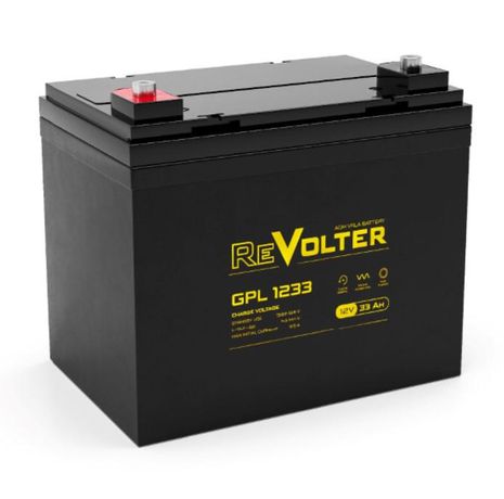 Аккумуляторная батарея Revolter GPL 12В 33Ач - 4614040030036