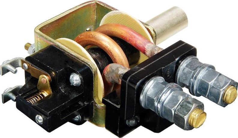 Реле максимального тока РЭО-401 2ТД 2.5А с блок-контактом ПВ=100% УХЛ3 и Автоматика A8019-77946411