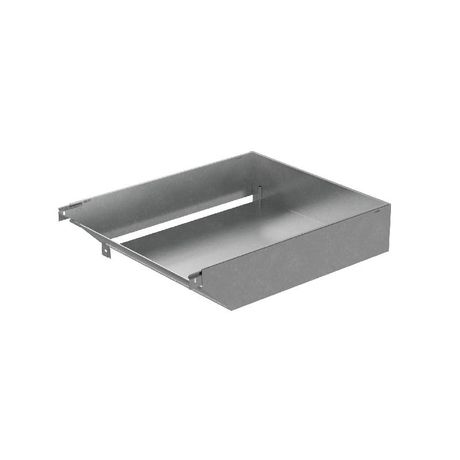 Угол для лотка вертикальный внешний L 50х600мм с разворотом трассы на 90град. "ПЛЮС" HD85 КМ PL18494 КМ-Профиль