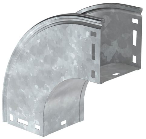 Поворот плавн. 90град тип В20 ESCA 80х100мм HDZ | CPV41-0-90-080-100-HDZ IEK