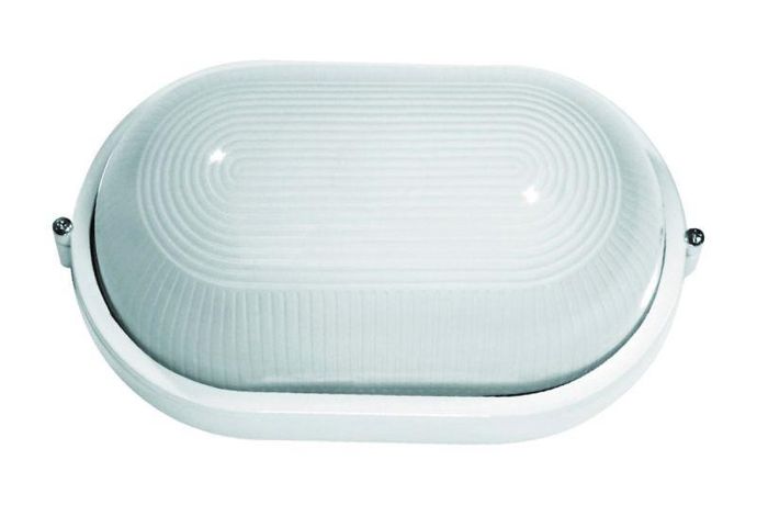 Светильник 1402S C01 NEW НБП 04-60-001 УХЛ1 "Открытый" 60Вт 130град.C овал бел. Camelion 13654