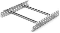 Лестничный лоток замковый 600х80х3000, толщ. 1,5 мм, Сендзимир цинк, 013681 | НЛО-600х80х3000-1,5-СЦ Ostec