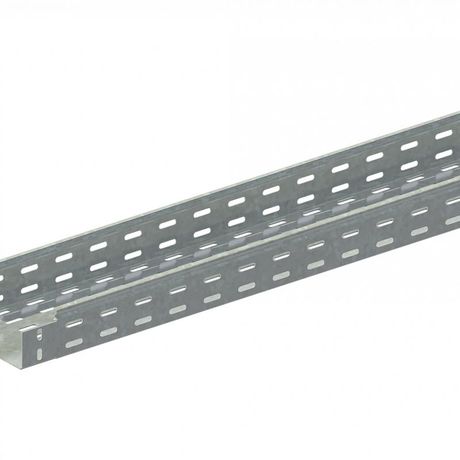 Лоток прямой замковый перфорированный 150х50 L2000 сталь 1.2мм ЛМс-ПЗМ цУТ2.5 СОЭМИ Н0122151333