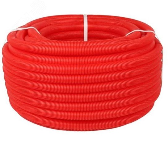 Труба гофрированная ПНД, цвет красный диаметр 23 мм для трубы 16 - SPG-0002-502316 STOUT RG00926CSOLQI9