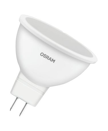 Лампа светодиодная LED Star MR16 50110 5W/840 230V GU5.3 5Вт матовая 4000К нейтр. бел. 400лм 220-240В пластик. (замена 50Вт) OSRAM 4058075480490