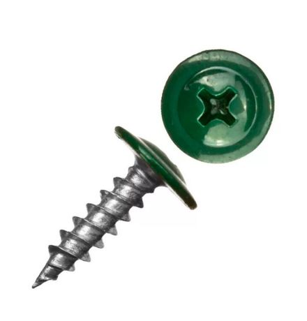 Саморез ШСММ 4,2х16 т.зел. KP RAL 6005 (20 шт) - пакет ( 0,036 кг) | 125487 Tech-KREP