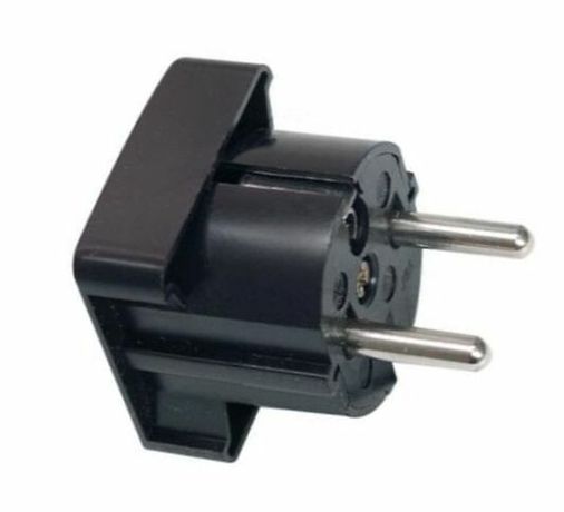 Вилка термопласт с мультизаземлением 16A, 2P+E, 250V, (черный) | 1400390 ABL Sursum