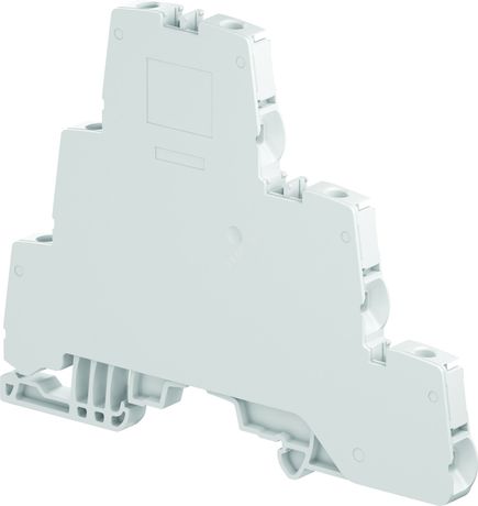 Клемма винтовая ZS4-T3-R1 - 4 мм , 3 уровня, 6 зажимов, изолирована с 2-х сторон 1SNK506213R0000 Тайко Электро (ОУЭО)