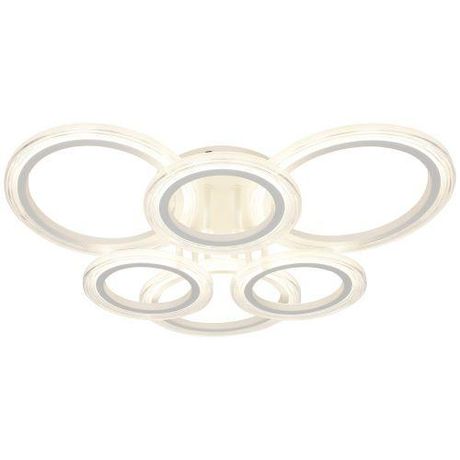 Светильник светодиодный Ring CLL-1-90-RC WH 90Вт 3000К-6000К с пультом ДУ 620х620х125 бел. Эра Б0069749