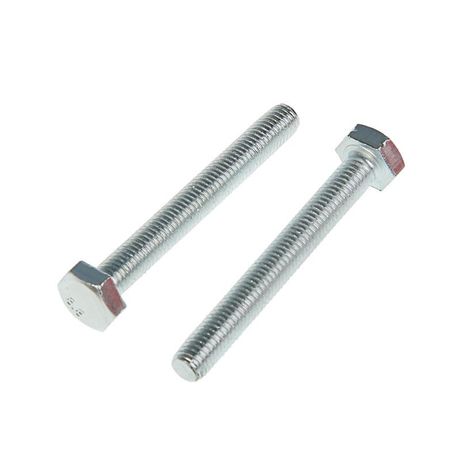 Болт с шестигранной головкой М20х180 DIN 933 класс прочн. 8.8 оцинк. (1кг/2шт) Tech-Krep/Zitar 958660