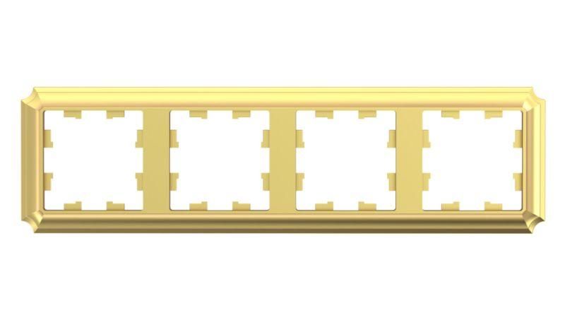 Рамка 4-м AtlasDesign Antique универс. зол. SE ATN101604 APC