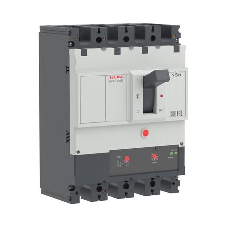 Выключатель автоматический 3N 630А 100кА pro MNX630M при AC415V расцепитель TMM YON MNX630M3NTMM0630 ДКС