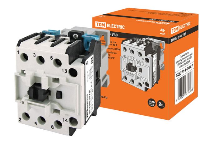 Пускатель электромагнитный ПМ12-040150 У3В 400В 1з | SQ0714-0047 TDM