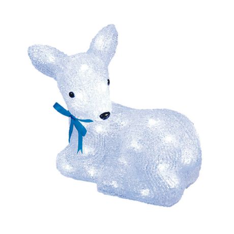 Гирлянда светодиодная "Лежащий олененок-1" ULD-M2926-040/STA WHITE IP20 LYING FAWN-1 40 LED 29х16х26см бел. Uniel 11031