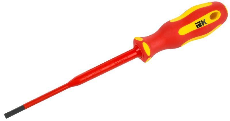 Отвертка диэлектрическая SL3,5х100 Т2 ARMA2L 5 | A2L5-SC30-T2-SL-35-100 IEK