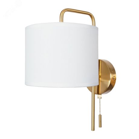 Бра Rupert E27 1х60Вт Металл Медь - A5024AP-1PB Arte Lamp