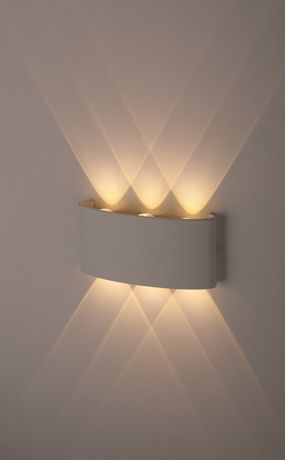 Декоративная подсветка светодиодная WL12 WH 6*1Вт IP 54 белый | Б0034610 ЭРА