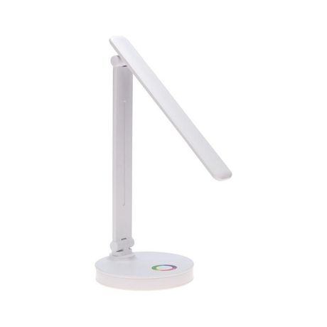 Светильник настольный с RGB-ночником LED 12Вт белый диммером - 75-0226 MEET