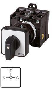 Переключатель звезда-треугольник , 3P Ie = 25A FS- Y-D-0 90 °, 48х48 мм заднее крепление, T3-4-8419/Z - 020621 EATON