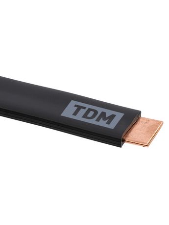 Шина медная гибкая изолированная ШМГ 2х(20х1), 2м, | SQ0841-0002 TDM