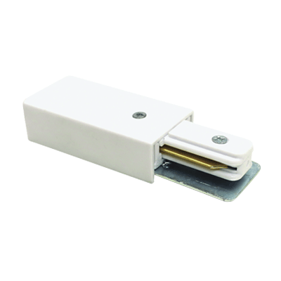 Коннектор шинопровода прямой SC-1W-TL белый серии TOP-LINE | 4690612029344 IN HOME