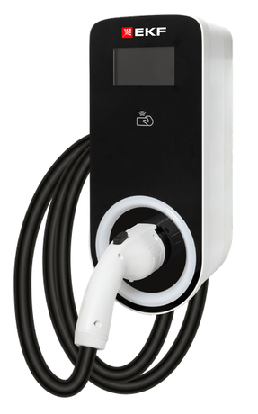 Устройство зарядное для электромобилей переменного тока 11кВт с Type 2 коннектором Impulse EKF Impulse-AC-11-T2