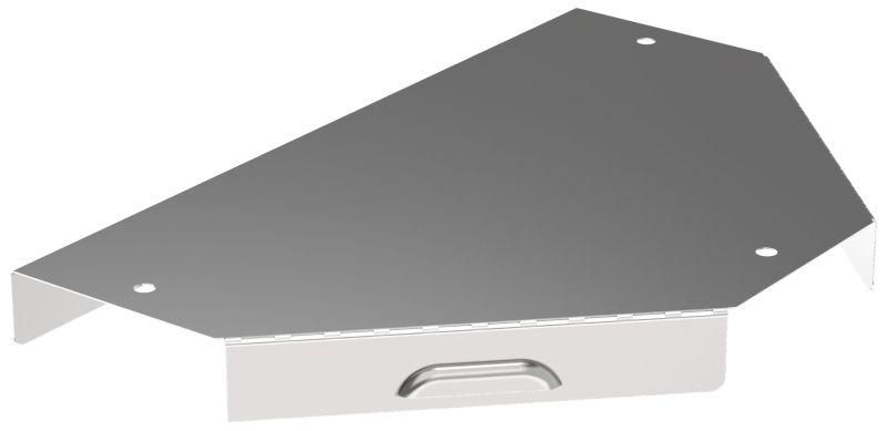 Крышка разветвителя Т-образ. осн.80 0.6мм ESCA 3 IEK ES3-RTD-080-06