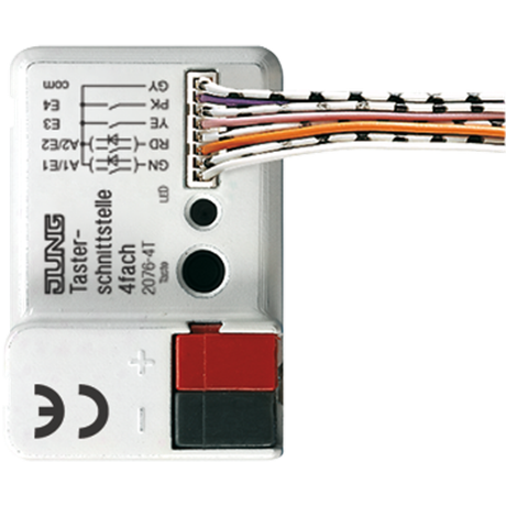 KNX/EIB-бинарный вход, 4 канала; KNX | 2076-4T Jung