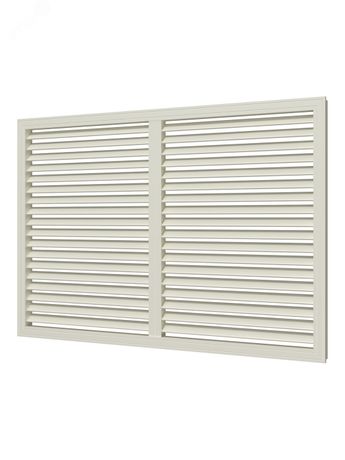 Экран радиаторный из ПВХ профиля 600х900, цвет Слоновая кость - П6090Р сл.кость ЭРА 4633