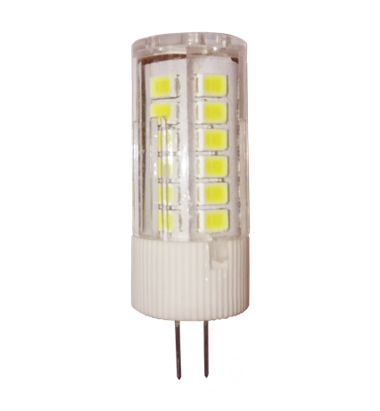 Лампа светодиодная LED-JC-standard 3Вт капсульная 3000К тепл. бел. G4 270лм 12В ASD 4690612004624