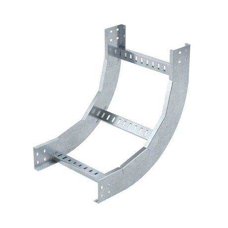 Угол вертикальный внутренний 90 градусов, 80х200, R900, в комплекте с крепежными элементами и соединительными пластинами, необходимыми для монтажа, цинк-ламельный - LIH8920KZL ДКС