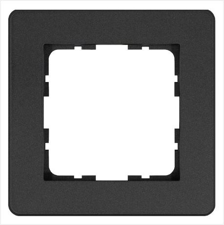Рамка G-Flex 1-постовая, цвет Антрацит - G1101B Jasmart