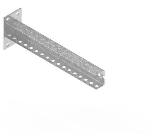 Консоль с опорой 60х40 основание 300 s: 3 П-образная горячий цинк - Н3115320331 СОЭМИ