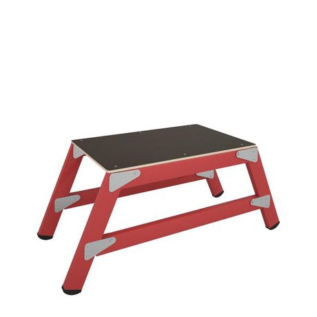 Стремянка диэлектрическая ССД-0.4 П (подмость) с симметричной опорой стеклопластик. Антиток Д258458 Диэлектрик