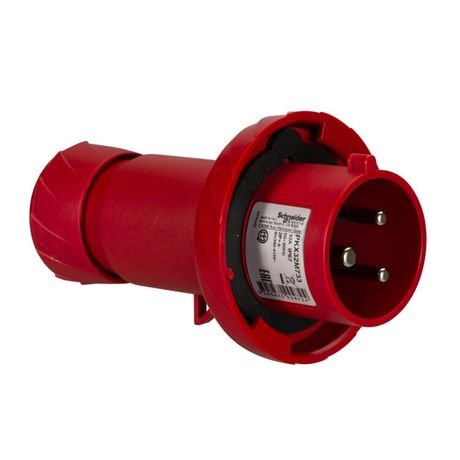 Вилка кабельнаяР 32А 2P-E 380-415В быстр. IP67 SchE PKX32M733 Schneider Electric