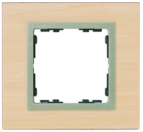 Рамка на 1 пост, S82N, клён - шампань (дерево) 82917-68 Simon