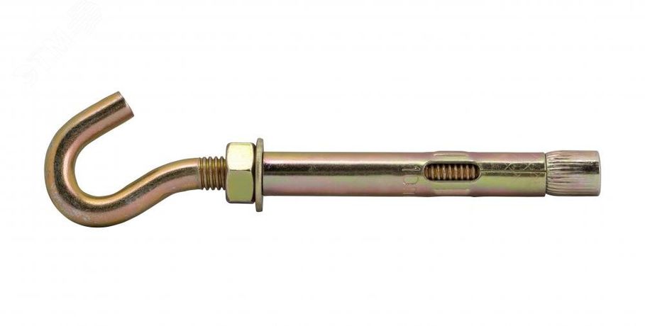 Болт анкерный 8х45 с крюком - 324462 Руфкомплект