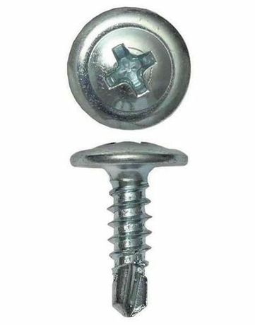 Саморез с пресс-шайбой 4.2х25 со сверлом (уп.100шт) ДКС CM274025