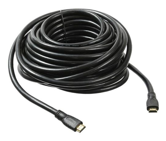 Кабель аудио-видео HDMI 2.0 (m)/HDMI (m) 15м. позолоч. контакты черн. (BHP 2.0-15) BURO 1147080