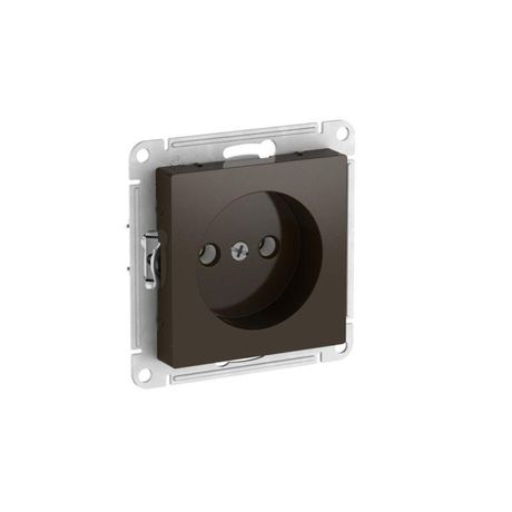 Розетка AtlasDesign 16А без заземл. шторок быстрозажим. клем. механизм мокко SE ATN000641S APC