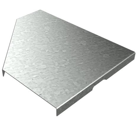 Крышка переходника левого 150-400(80/100) HD | KPD150-400(80/100)-L КМ-профиль LO15569