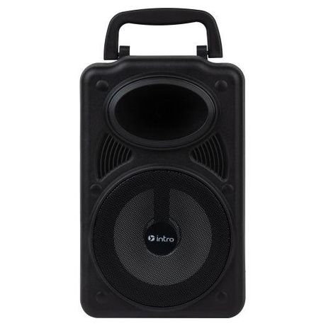 Колонка портативная BRW440 bluetooth беспроводная с микрофоном акустическая черн. Intro Б0057183 ЭРА