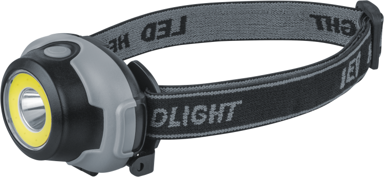 Фонарь налобный NPT-H29-3AAA налоб.1LED,1Вт+1COB,3Вт 3реж. | 93814 Navigator