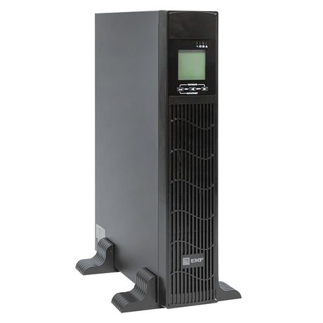 Источник Бесперебойного Питания Линейно-интерактивный E-Power PSW 600 1000 ВА PROxima, для монтажа в стойку, c АКБ 2 х 12В_7 Ач | PSW-610-RTB EKF