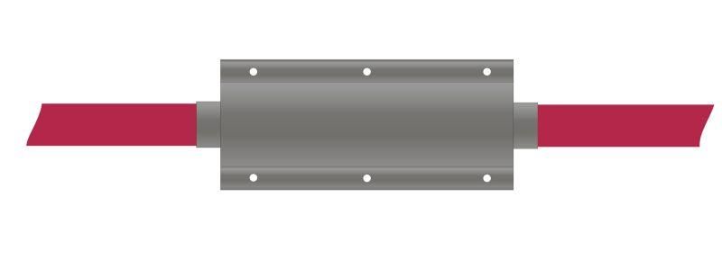 Соединитель для нагревательного кабеля взрывозащищенный LLE-HC-1-1 EKF