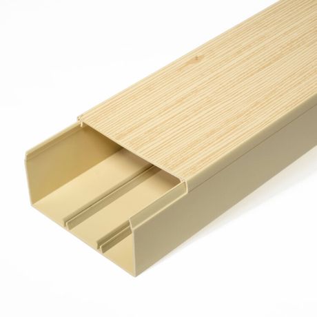 Кабель-канал сосна 2-й замок в п/э 100х60 (8 м/уп) | PR03.0192 Промрукав Строитель