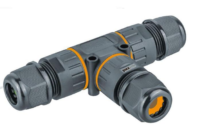 Кабельный коннектор PCC-T3-F 3x2.5 24A IP68 | .5053502 Jazzway