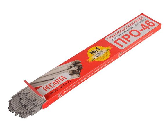Электроды ПРО-46, Ф2.5 Пачка 1кг - 71/6/34 Huter