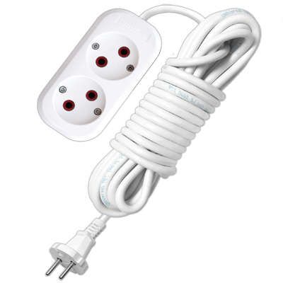 Удлинитель 2х10м без заземл. 10А IP20 У6-011М ПВС 2х1 UNIVersal 011М-10 Союз