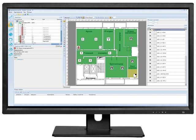 Ключ HASP Pro (FireSec-Pro протокол R3) Адресная система R3 - Rbz-161371 Рубеж